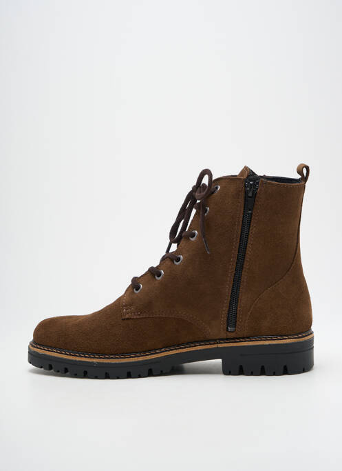 Bottines/boots fourrée talon plat jusqu'à 3cm marron ALTEX femme