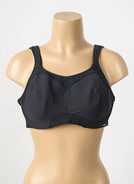 Soutien-gorge effet matière satinée haut soutien-gorge moulé noir FREYA femme