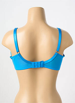 Soutien-gorge effet matière satinée haut soutien-gorge moulé bleu FREYA femme