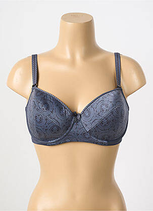 Soutien-gorge effet matière satinée haut soutien-gorge emboitant gris MARLIES DEKKERS femme