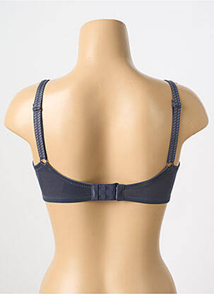 Soutien-gorge effet matière satinée haut soutien-gorge emboitant gris MARLIES DEKKERS femme