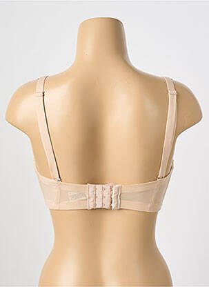 Soutien-gorge effet matière satinée haut bandeau chair WACOAL femme