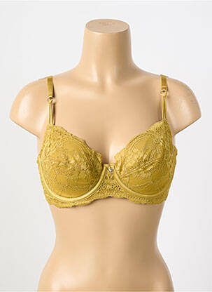 Soutien-gorge tissage dentelle haut soutien-gorge emboitant vert WACOAL femme