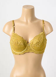 Soutien-gorge tissage dentelle haut soutien-gorge emboitant vert WACOAL femme