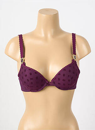 Soutien-gorge haut soutien-gorge moulé haut soutien-gorge moulé violet MARLIES DEKKERS femme
