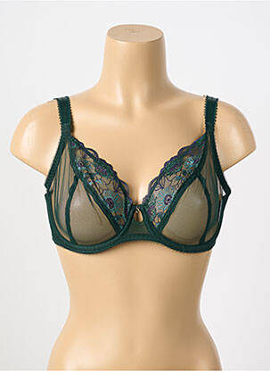 Soutien-gorge légère et transparente haut soutien-gorge emboitant vert FREYA femme