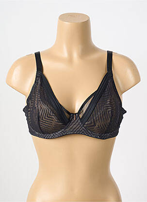 Soutien-gorge légère et transparente haut soutien-gorge emboitant noir FREYA femme