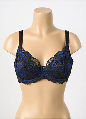 Soutien-gorge broderie haut soutien-gorge emboitant noir FANTASIE femme