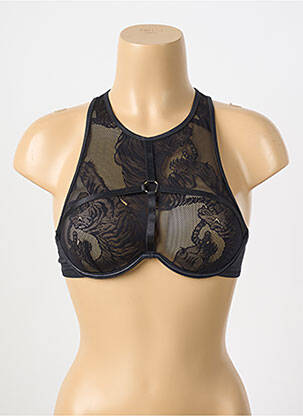 Soutien-gorge tissage dentelle brassieres noir JOLIDON femme