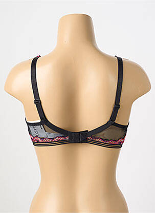 Soutien-gorge broderie haut soutien-gorge emboitant noir LOUISA BRACQ femme