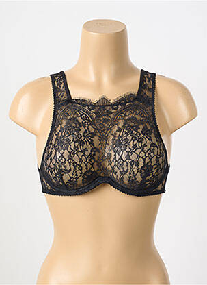 Soutien-gorge sans armature bralettes noir JOLIDON femme