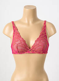 Soutien-gorge sans armature bralettes rose LOUISA BRACQ femme