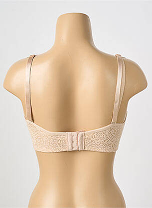 Soutien-gorge broderie haut bandeau chair WACOAL femme