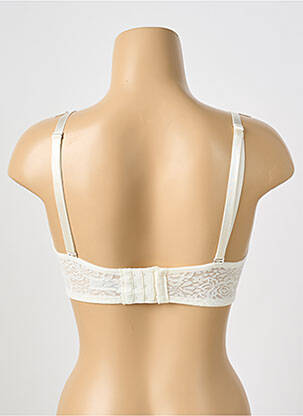 Soutien-gorge broderie haut bandeau blanc WACOAL femme