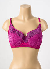 Soutien-gorge rose MADAME SUPERTRASH pour femme seconde vue