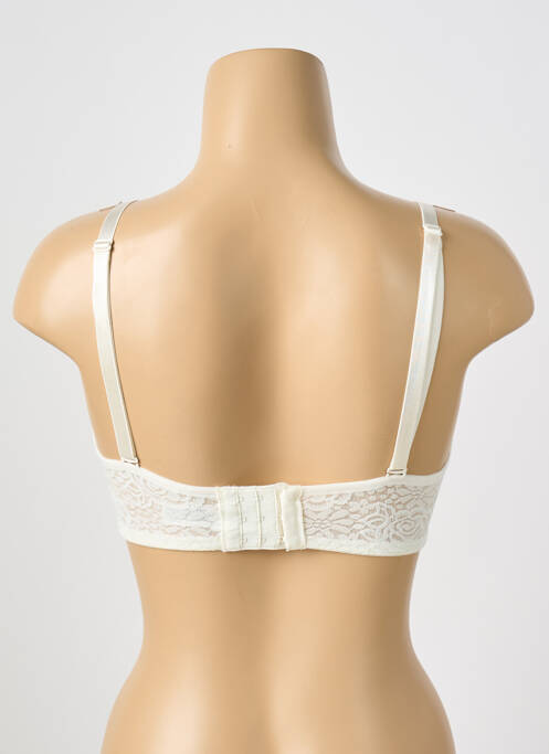 Soutien-gorge broderie haut bandeau blanc WACOAL femme