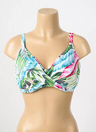 Haut de maillot de bain stretch haut soutien-gorge emboitant vert FANTASIE femme