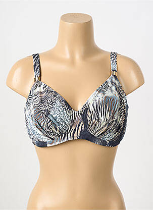 Haut de maillot de bain stretch haut soutien-gorge emboitant noir FANTASIE femme