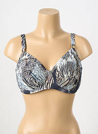 Haut de maillot de bain stretch haut soutien-gorge emboitant noir FANTASIE femme