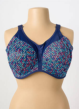 Soutien-gorge haut soutien-gorge emboitant haut soutien-gorge emboitant bleu ELOMI femme