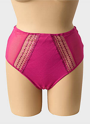 Culotte haute stretch rose ELOMI femme