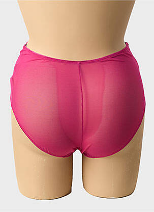Culotte haute stretch rose ELOMI femme