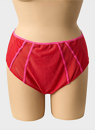 Culotte haute rouge ELOMI femme