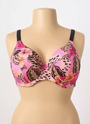 Haut de maillot de bain rose ELOMI pour femme seconde vue