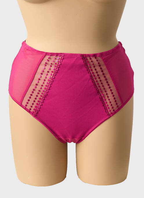 Culotte haute rose ELOMI pour femme