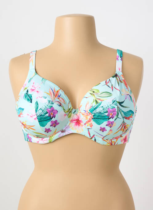 Haut de maillot de bain bleu ELOMI pour femme