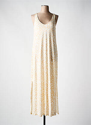 Robe longue sans manche sans manche beige SURKANA femme