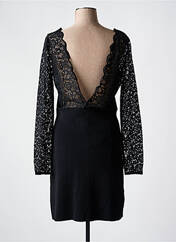 Robe courte noir MORGAN pour femme seconde vue