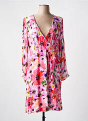 Robe courte rose LA PETITE ETOILE pour femme seconde vue