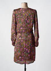 Robe mi-longue violet LA PETITE ETOILE pour femme seconde vue