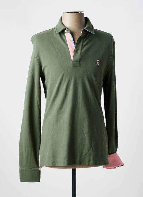 Polo vert VICOMTE ARTHUR pour femme