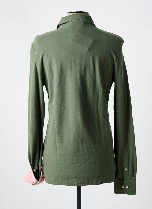 Polo vert VICOMTE ARTHUR pour femme