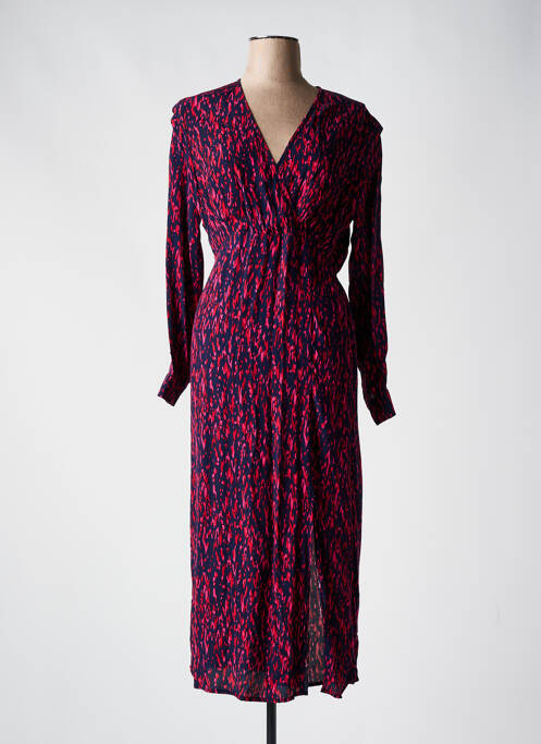 Robe longue bleu AN' GE pour femme