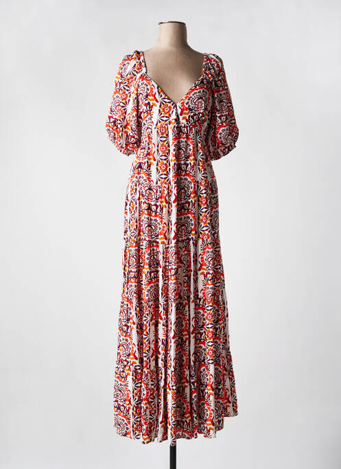 Robe longue orange SURKANA pour femme