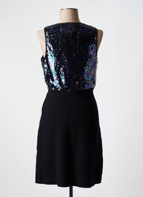 Robe mi-longue noir MORGAN pour femme