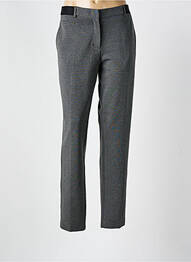 Pantalon droit stretch taille normale gris SUMMUM femme