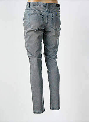 Jeans coupe slim stretch taille normale gris IKKS femme