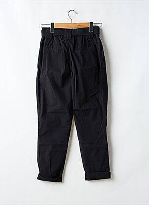 Pantalon droit stretch taille normale noir SUMMUM femme