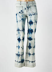 Jean coupe flare bleu JANE BLUE pour femme seconde vue