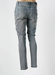 Jeans coupe slim gris IKKS pour femme seconde vue