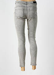 Jeans coupe slim gris IKKS pour femme seconde vue