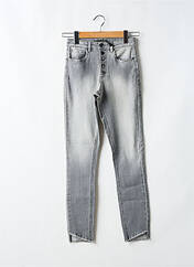 Jeans coupe slim gris IKKS pour femme seconde vue