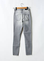 Jeans coupe slim gris IKKS pour femme seconde vue