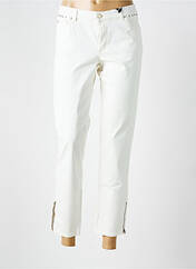 Pantalon 7/8 blanc IKKS pour femme seconde vue