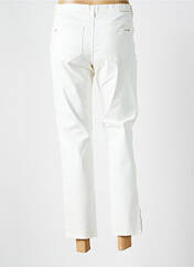 Pantalon 7/8 blanc IKKS pour femme seconde vue