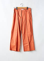 Pantalon droit orange SUMMUM pour femme seconde vue